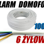 MERCOR Przewód Alarmowy Domofonowy Ytdy 6X0,5 - 100M