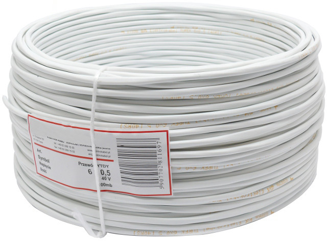 MERCOR Przewód Alarmowy Domofonowy Ytdy 6X0,5 - 100M
