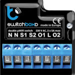 Przełącznik Blebox SwitchBoxD WiFi 230V dwukanałowy sterowany z aplikacji