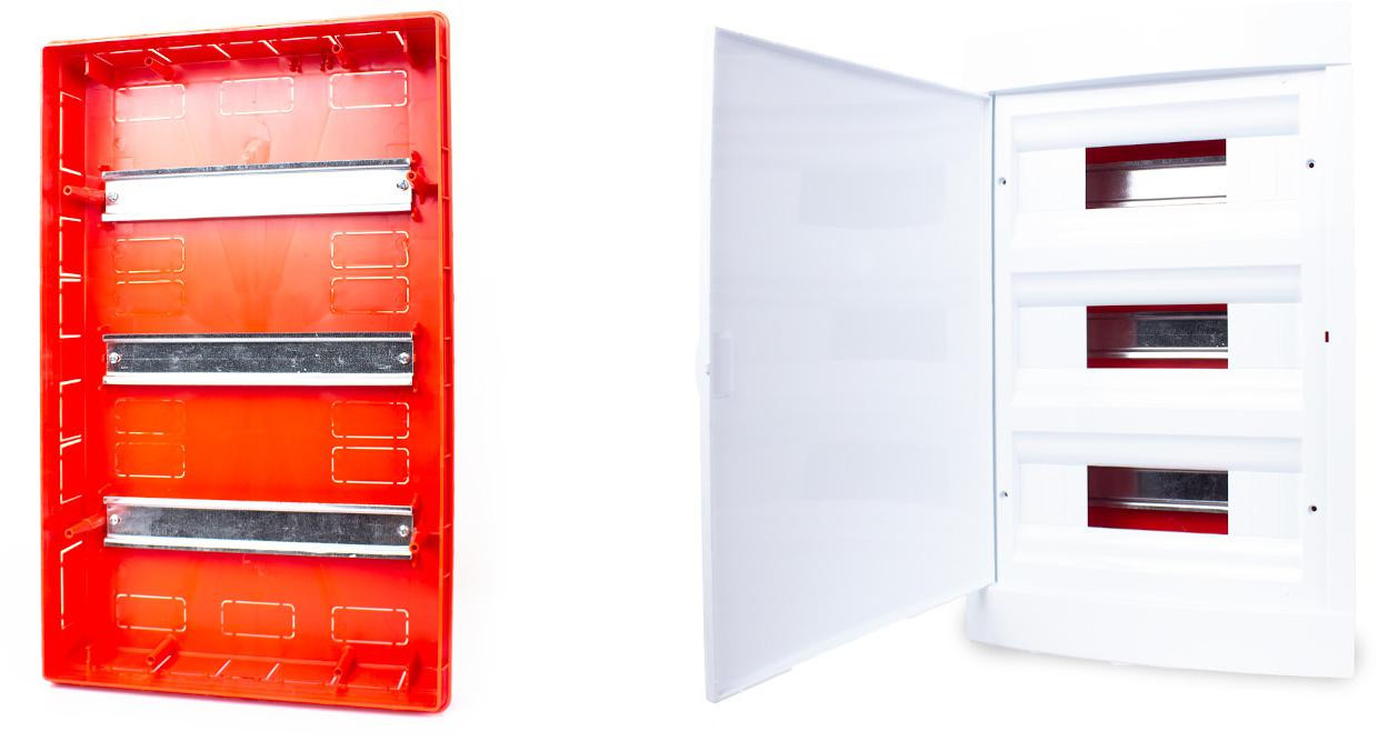 Rozdzielnica podtynkowa 36 modułowa (3x12) Adelid RM-PT-36P - obrazek 3